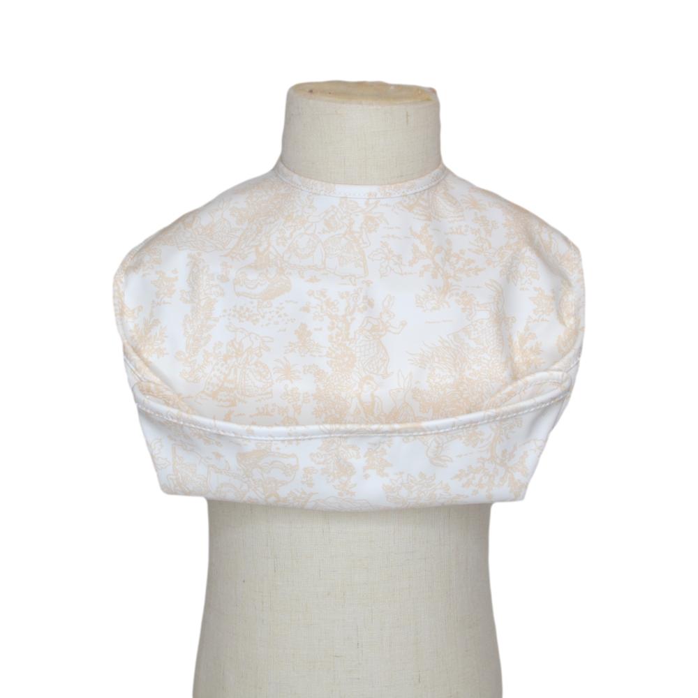 Best Bib - Bunny Toile Sand - 2 PACK