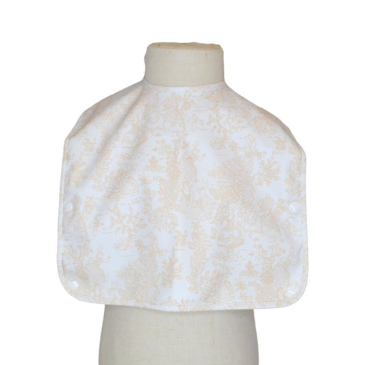 Best Bib - Bunny Toile Sand - 2 PACK