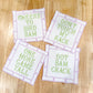 Bamboo Border Cocktail Napkins