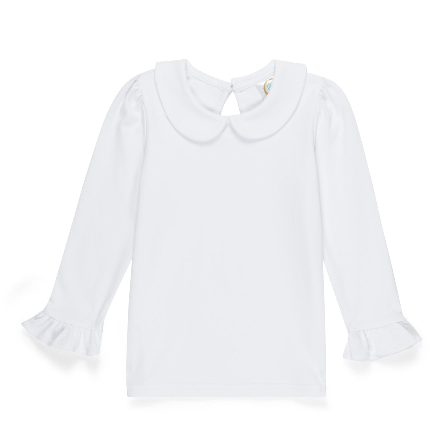 Girl's Long Sleeve Collared Shirt