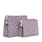 Roadie Large Zip Pouch - Garden Floral