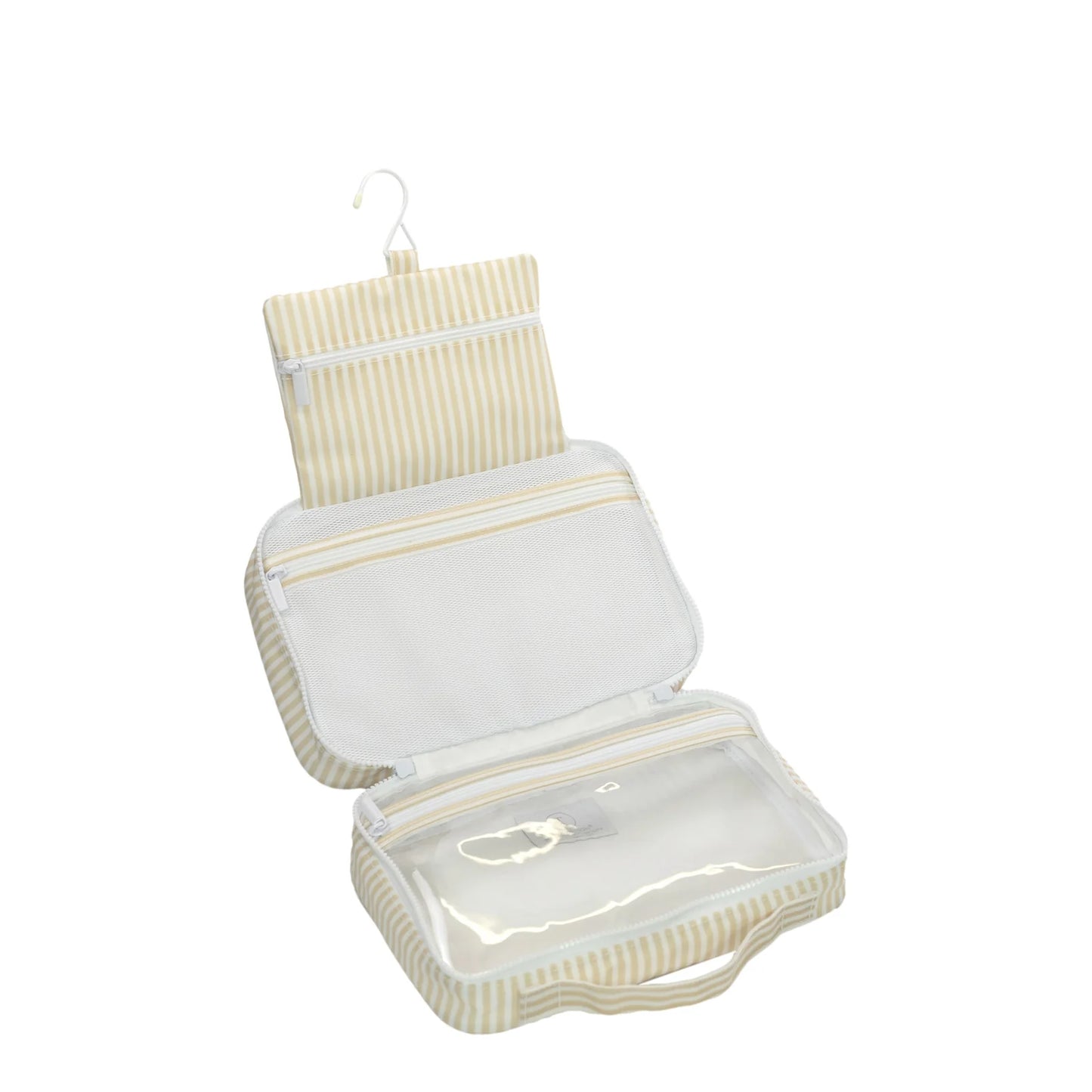 BundleUp Hanging Toiletry Bag - Pimlico Stripe Sand