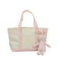Coated Canvas Tote - Gingham Taffy