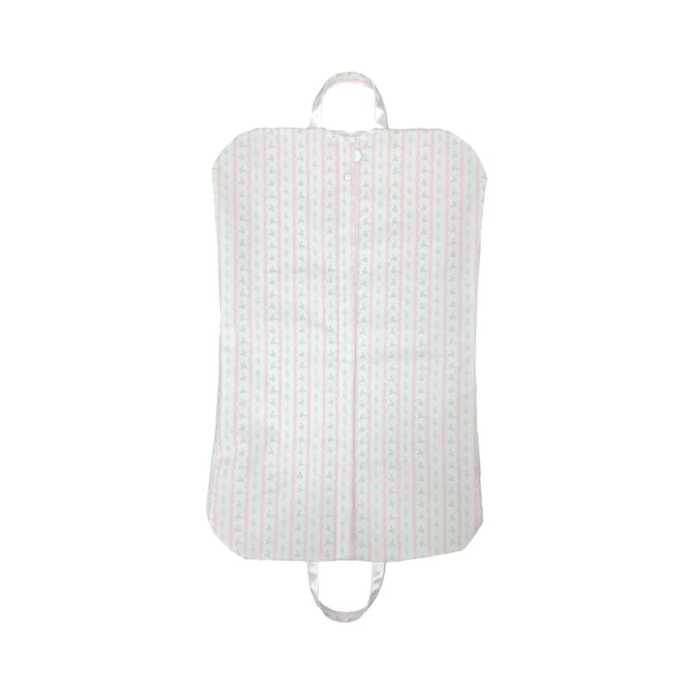 Garment Bag - Ribbon Floral Pink