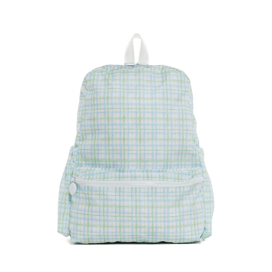 Backpacker - Classic Green Plaid - $5 Embroidery Sale