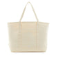 Coated Canvas Tote - Solid Natural