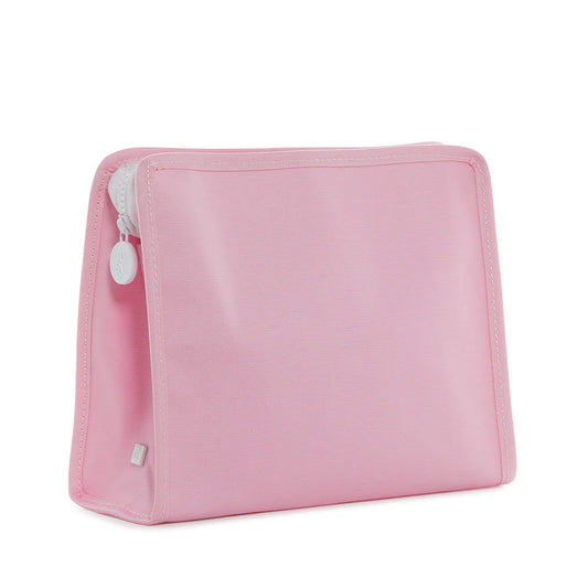 Roadie Large Zip Pouch - Solid Peony