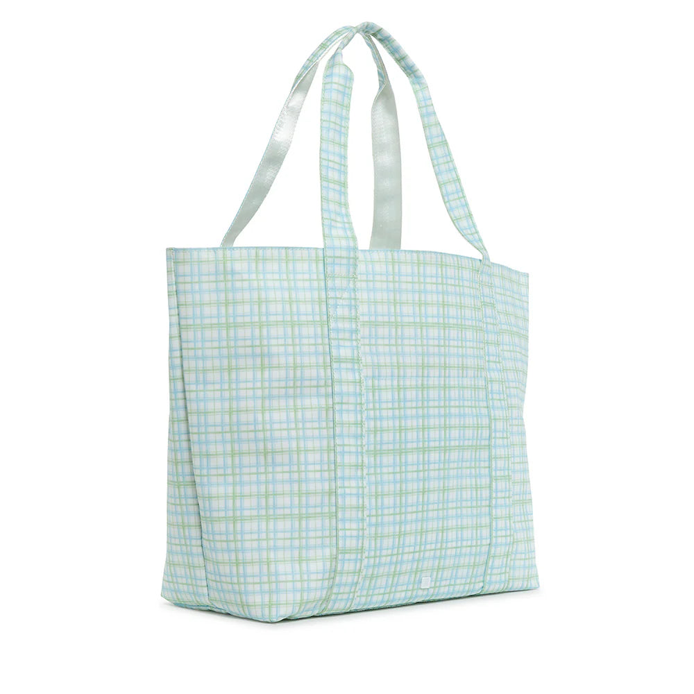Jumbo Tote - Classic Green Plaid