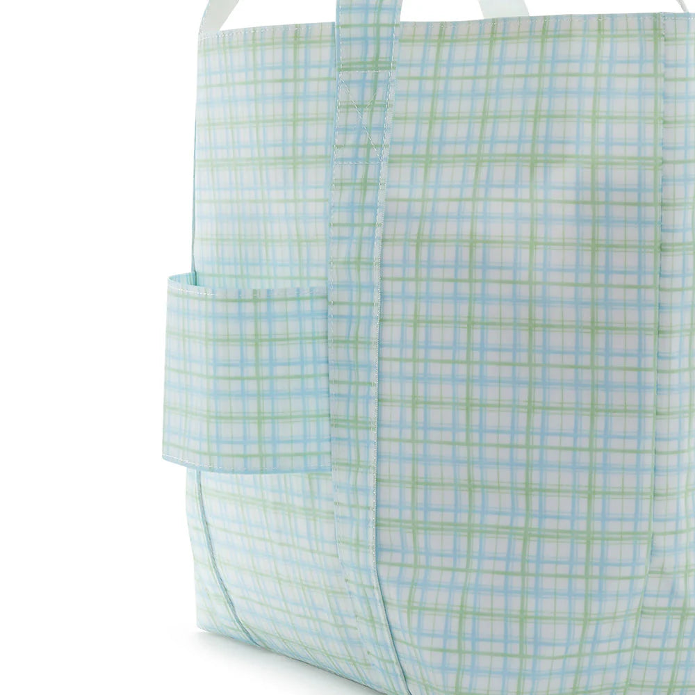 Jumbo Tote - Classic Green Plaid