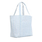 Jumbo Tote - Ribbon Floral Blue