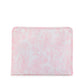 Roadie Large Zip Pouch - Bunny Toile Pink