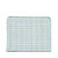 Roadie Large Zip Pouch - Classic Green Plaid