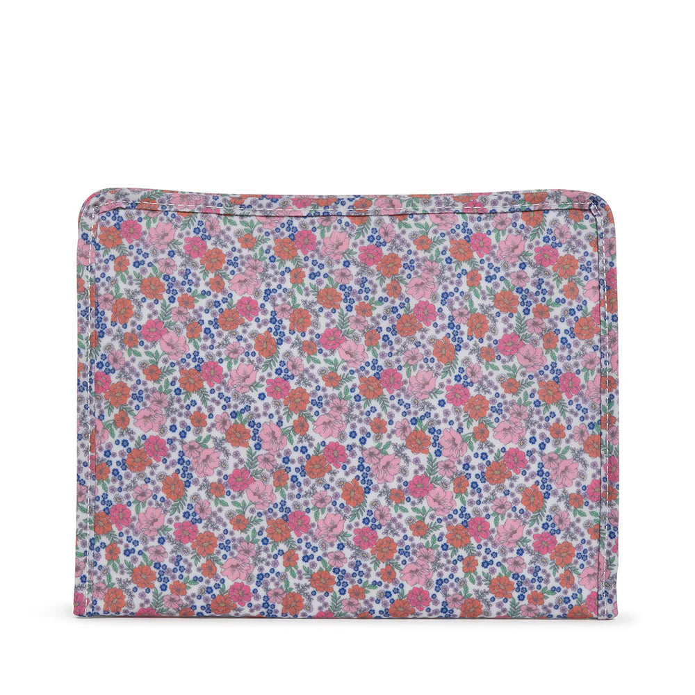 Roadie Large Zip Pouch - Garden Floral