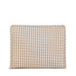 Roadie Large Zip Pouch - Gingham Khaki