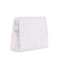 Roadie Large Zip Pouch - Ribbon Floral Pink
