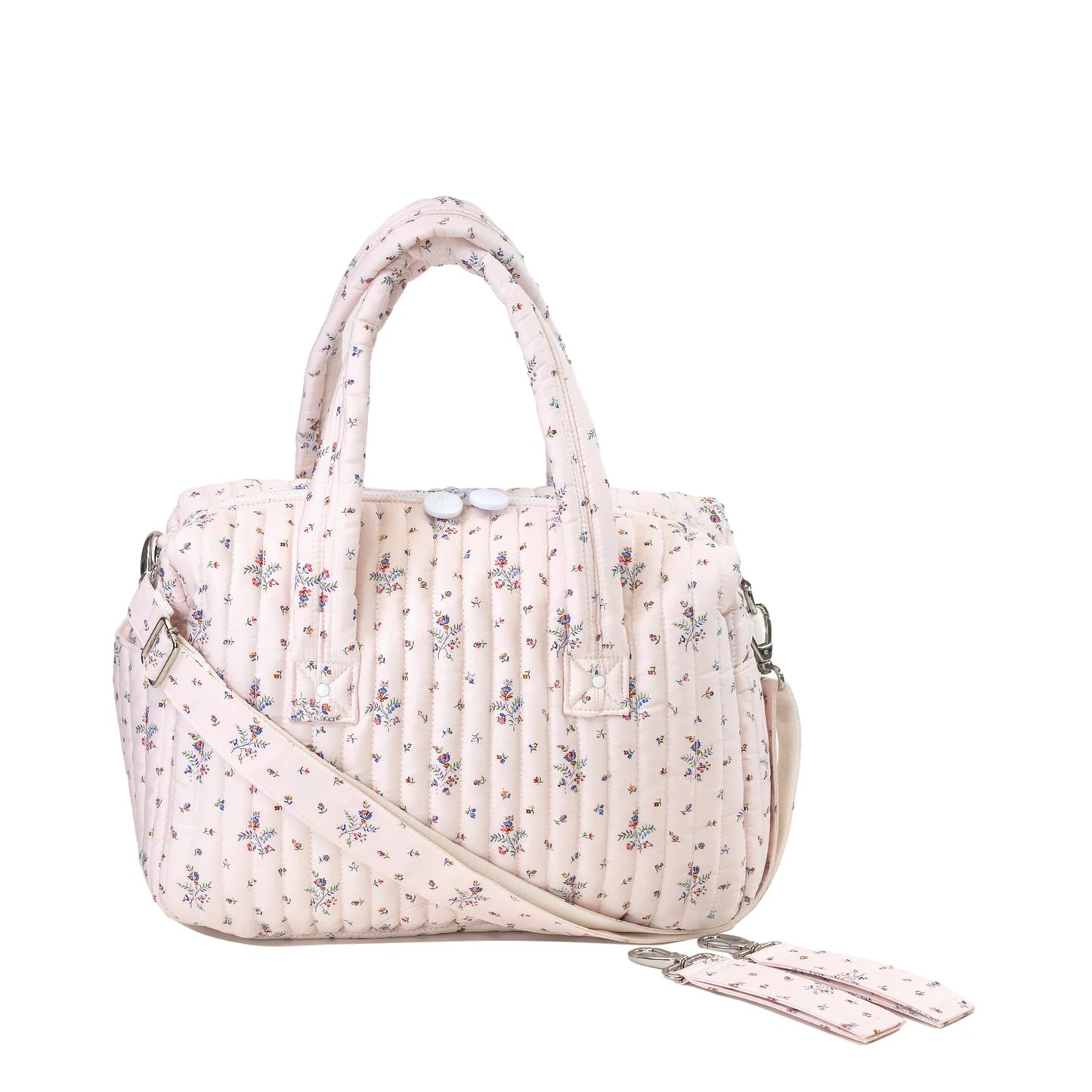Quilted Stroller Diaper Bag - Fleurie
