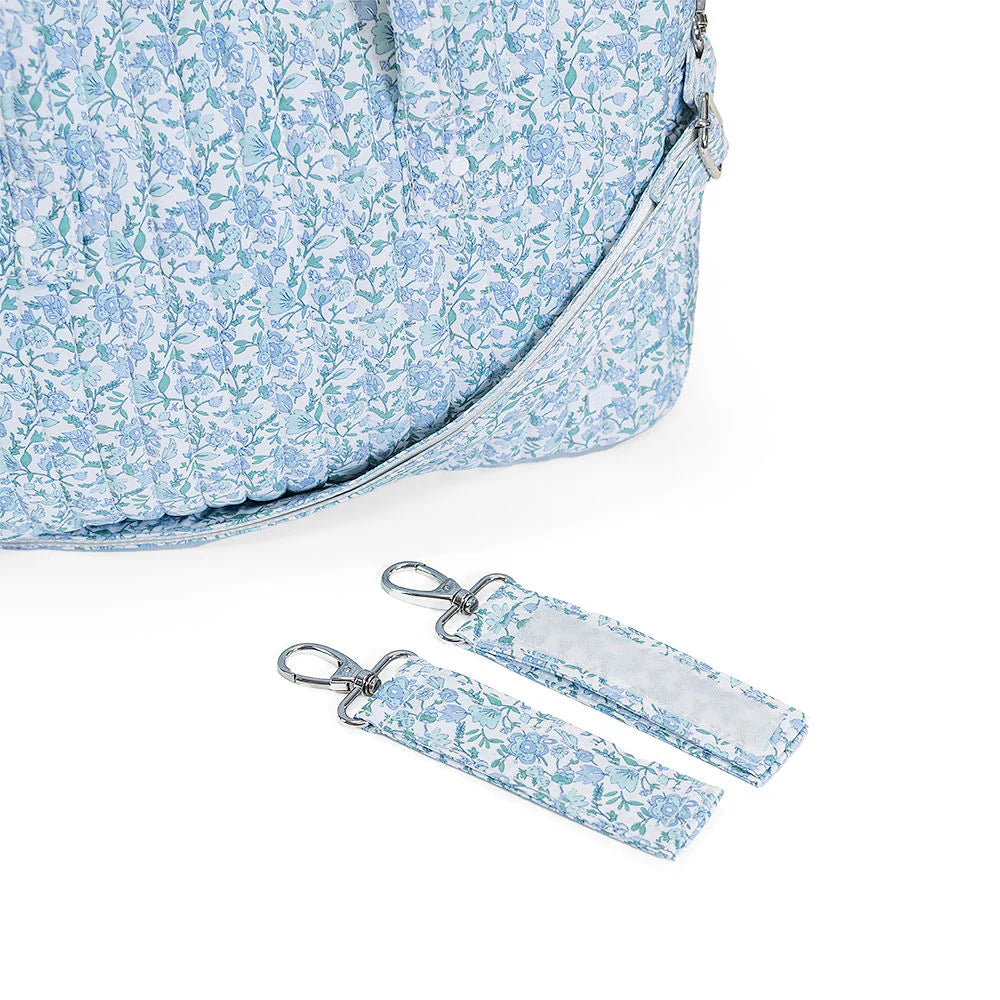 Quilted Stroller Diaper Bag - Hamptons Floral